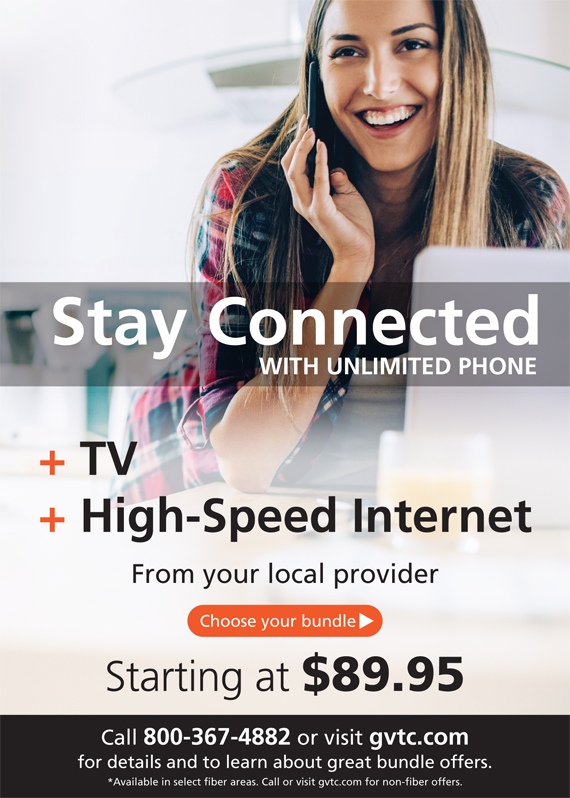Stay Connected with unlimited phone +TV + High-Speed Internet | Starting at $89.95